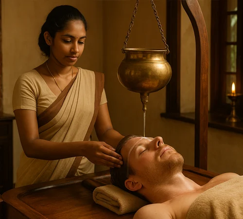 Shirodhara Treatment